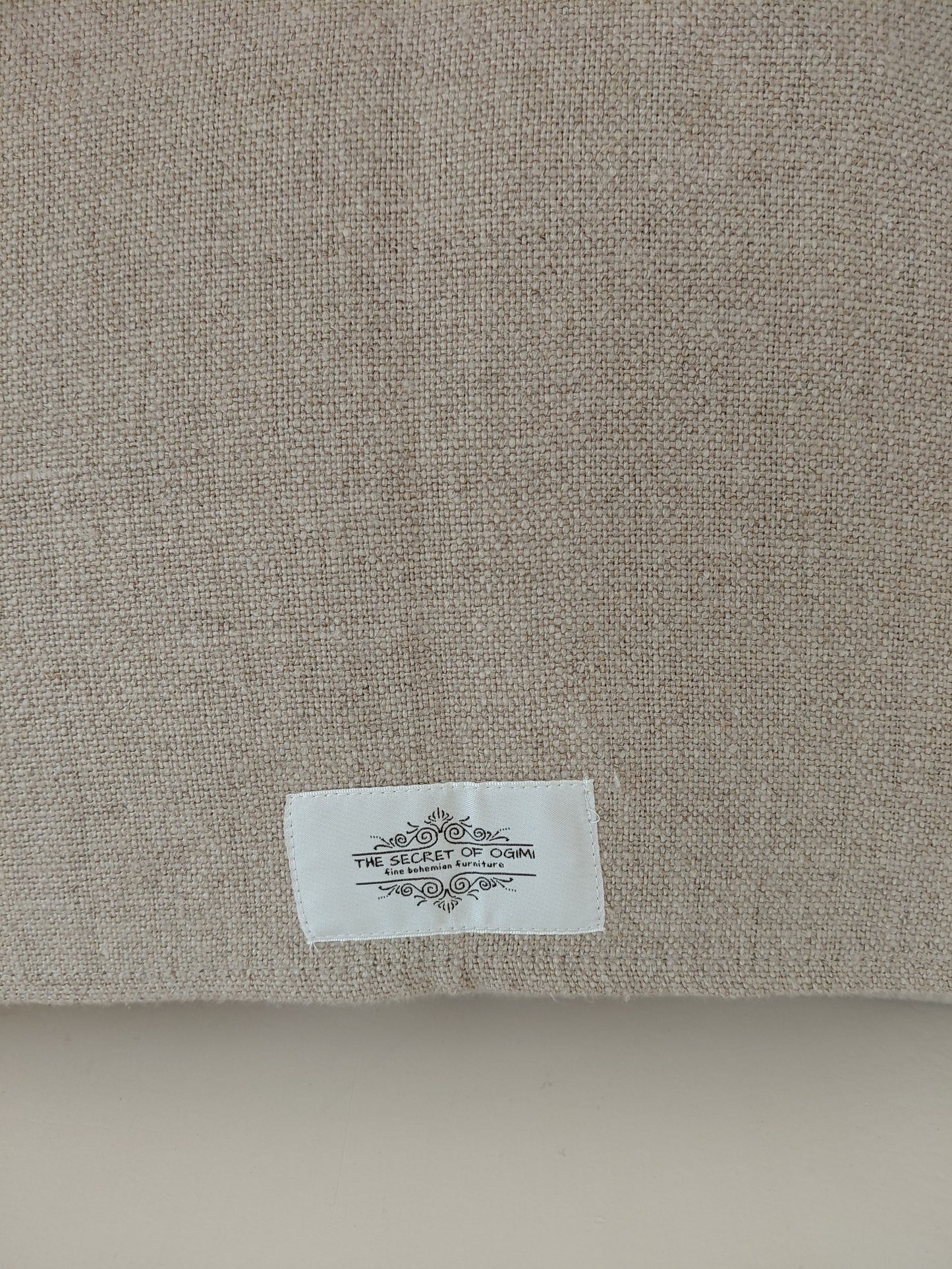 The Secret of Ogimi x Libeco Linen Pillow Flax