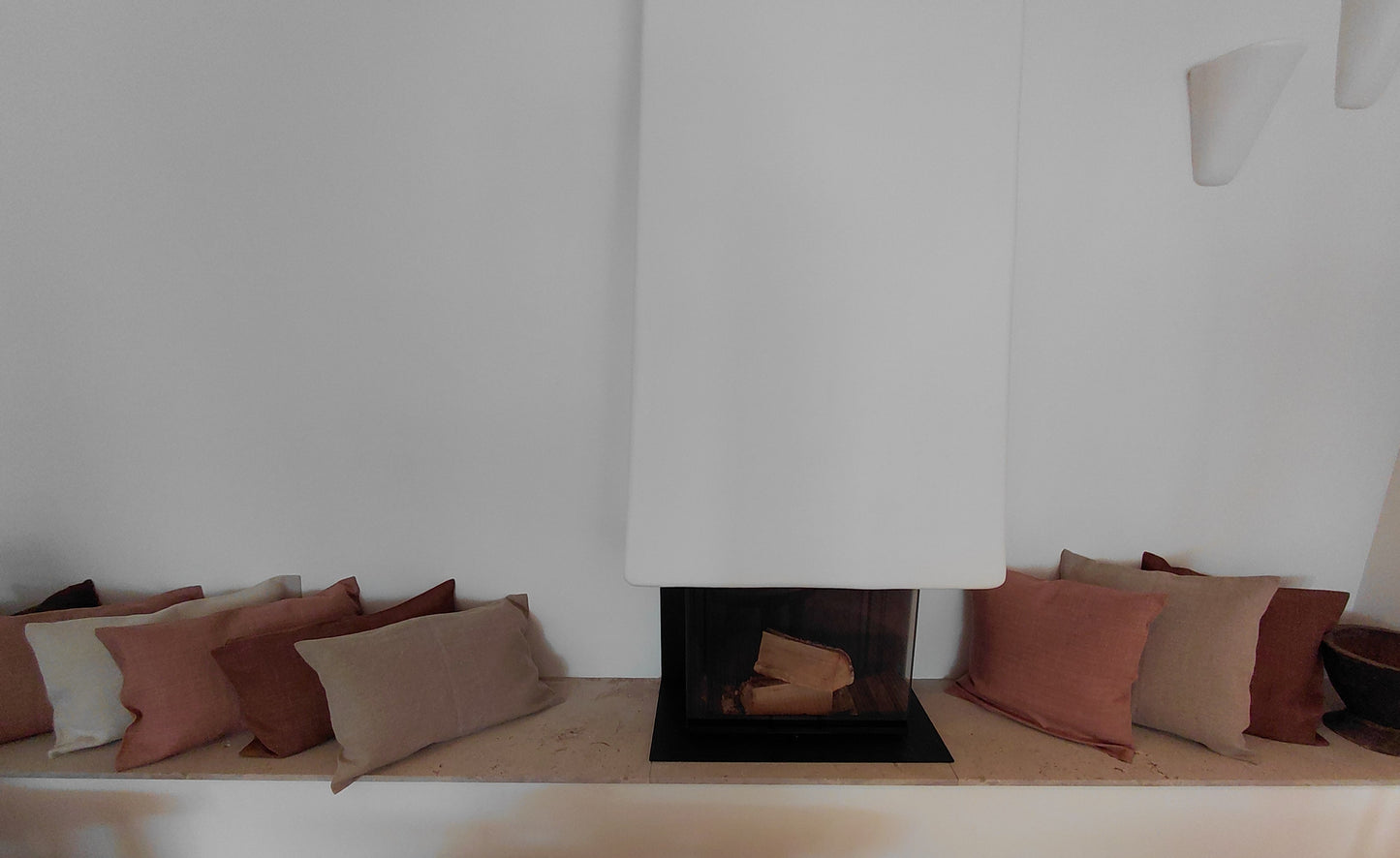 The Secret of Ogimi x Libeco Linen Pillow Flax