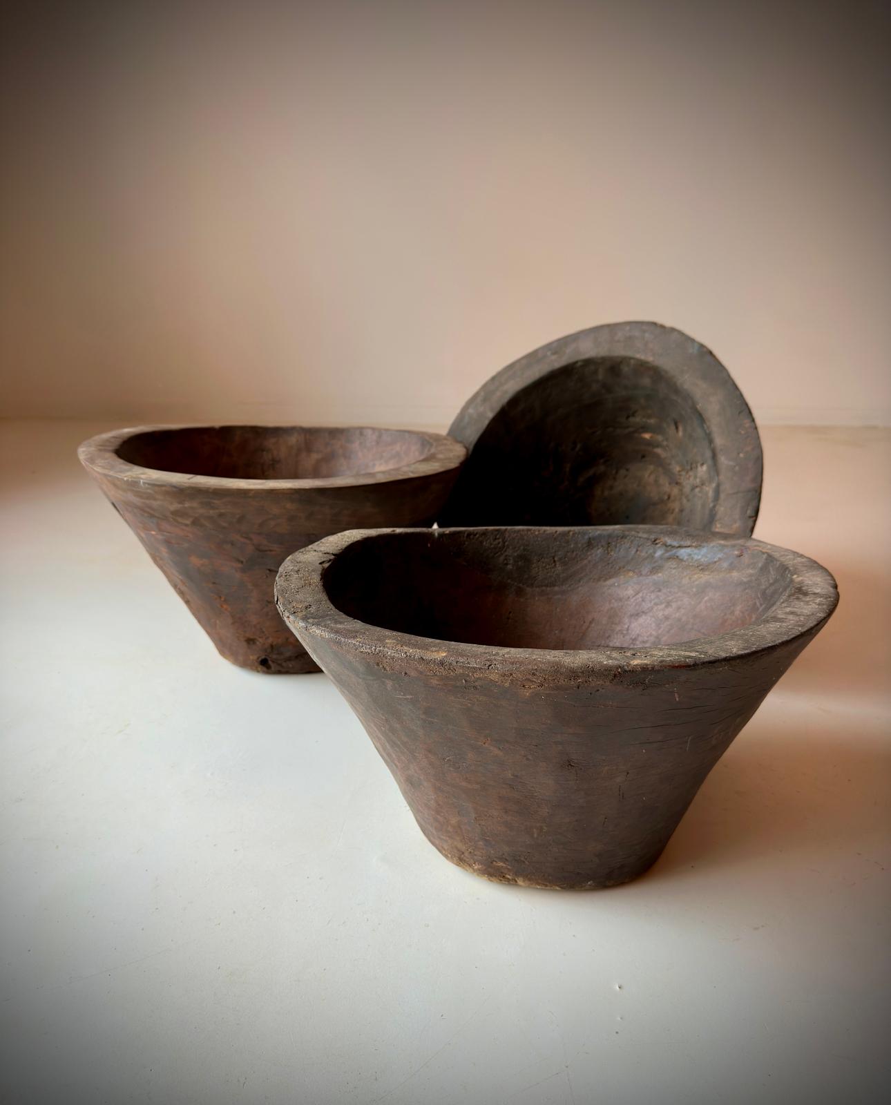Ibuki unique finds: Wooden Java bowls size L