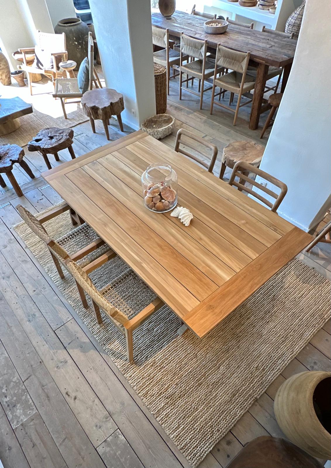 Ntori dining table 1.90 X 1.05 X 0.75M