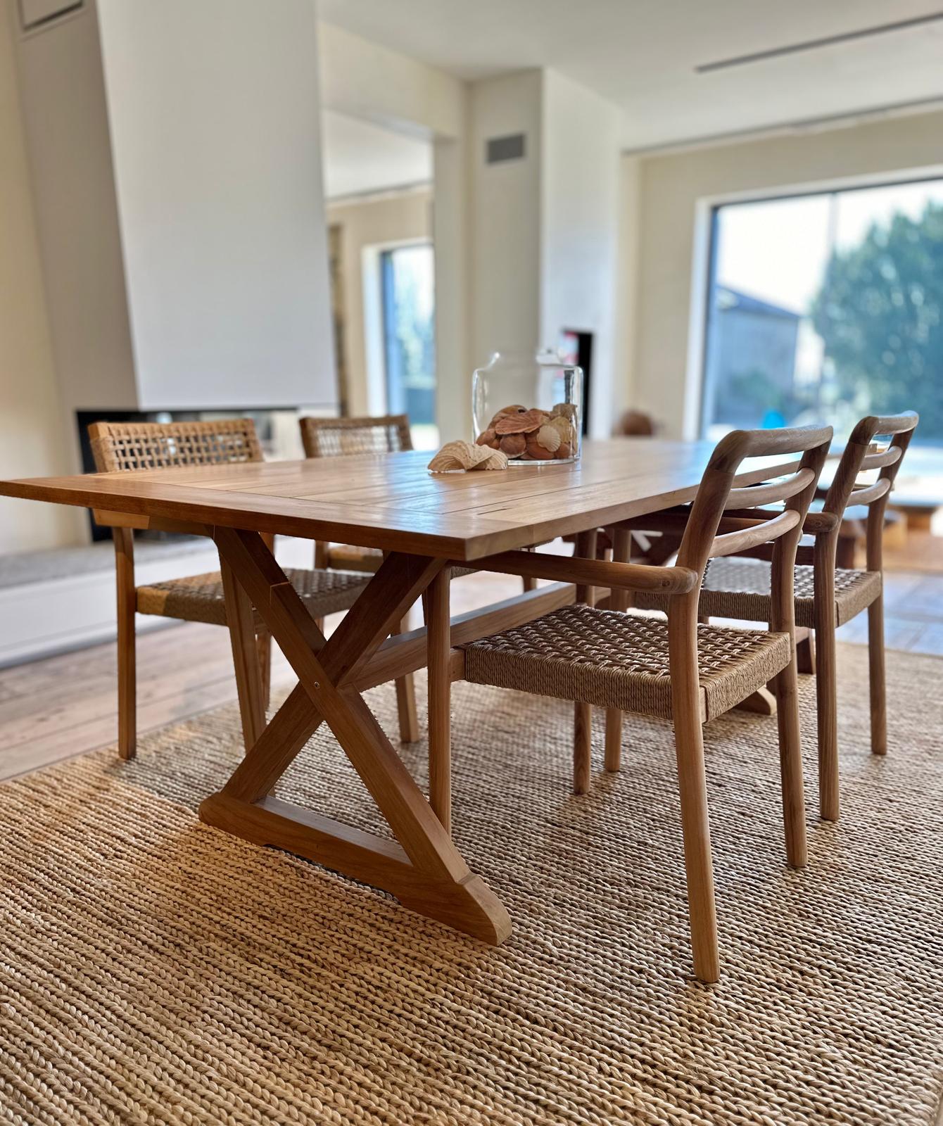 Ntori dining table 1.90 X 1.05 X 0.75M