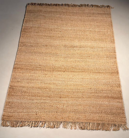 PLAIN JUTE/HEMP FRINGES 3.00 X4.00 Mtr NATURAL