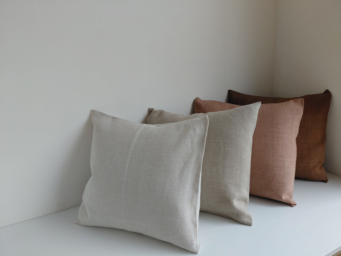 The Secret of Ogimi x Libeco Linen Pillow  40 X 40cm Natural