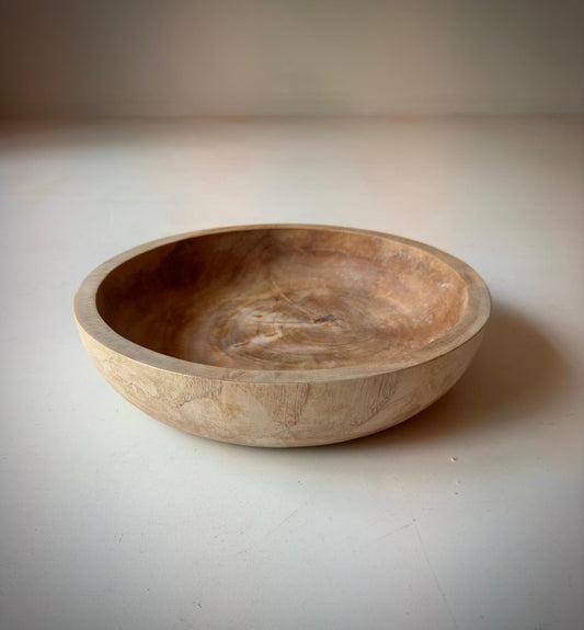 Sumbawa wooden bowl L