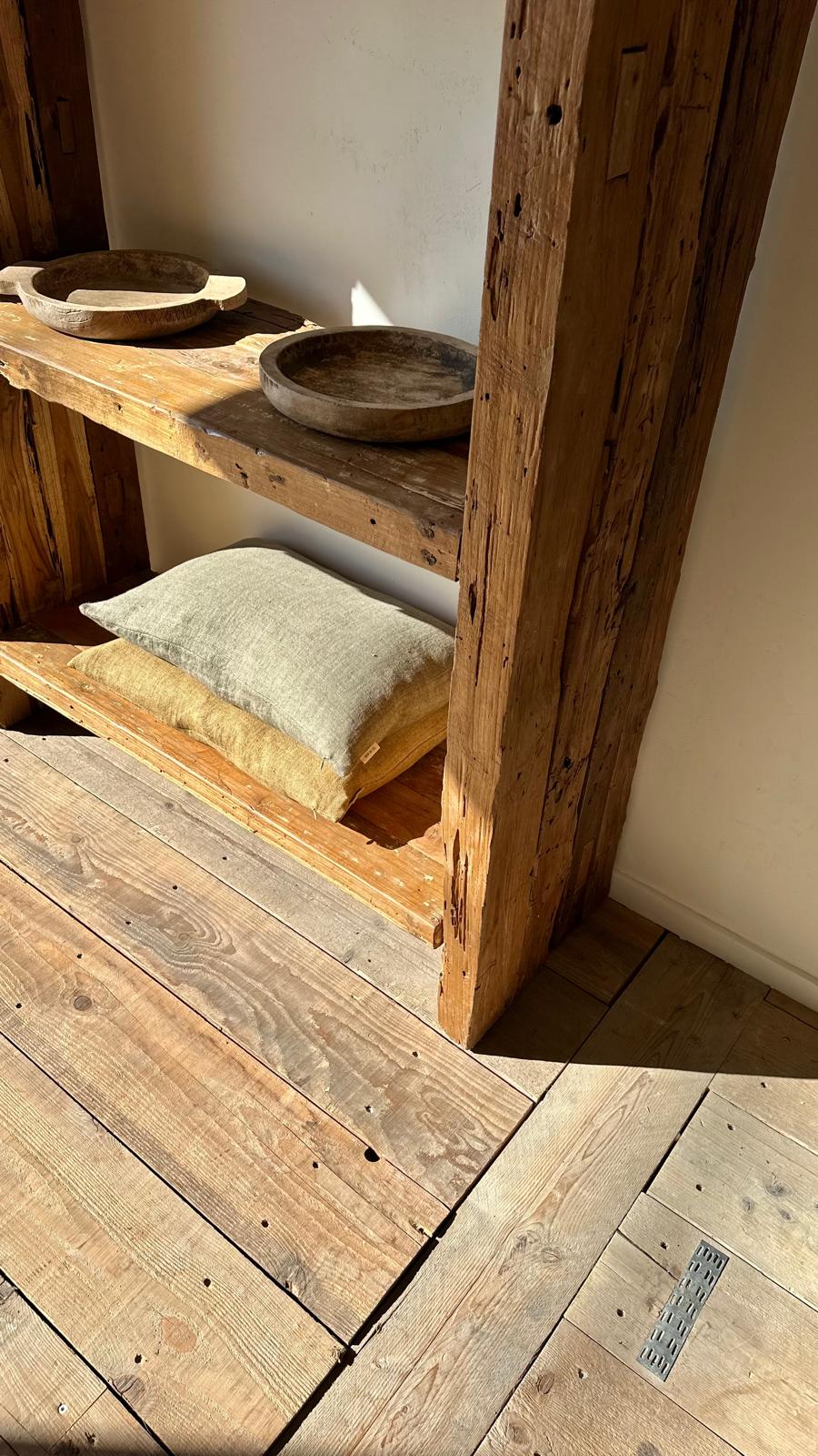 Ibuki unique finds: Rustic teak wooden rack