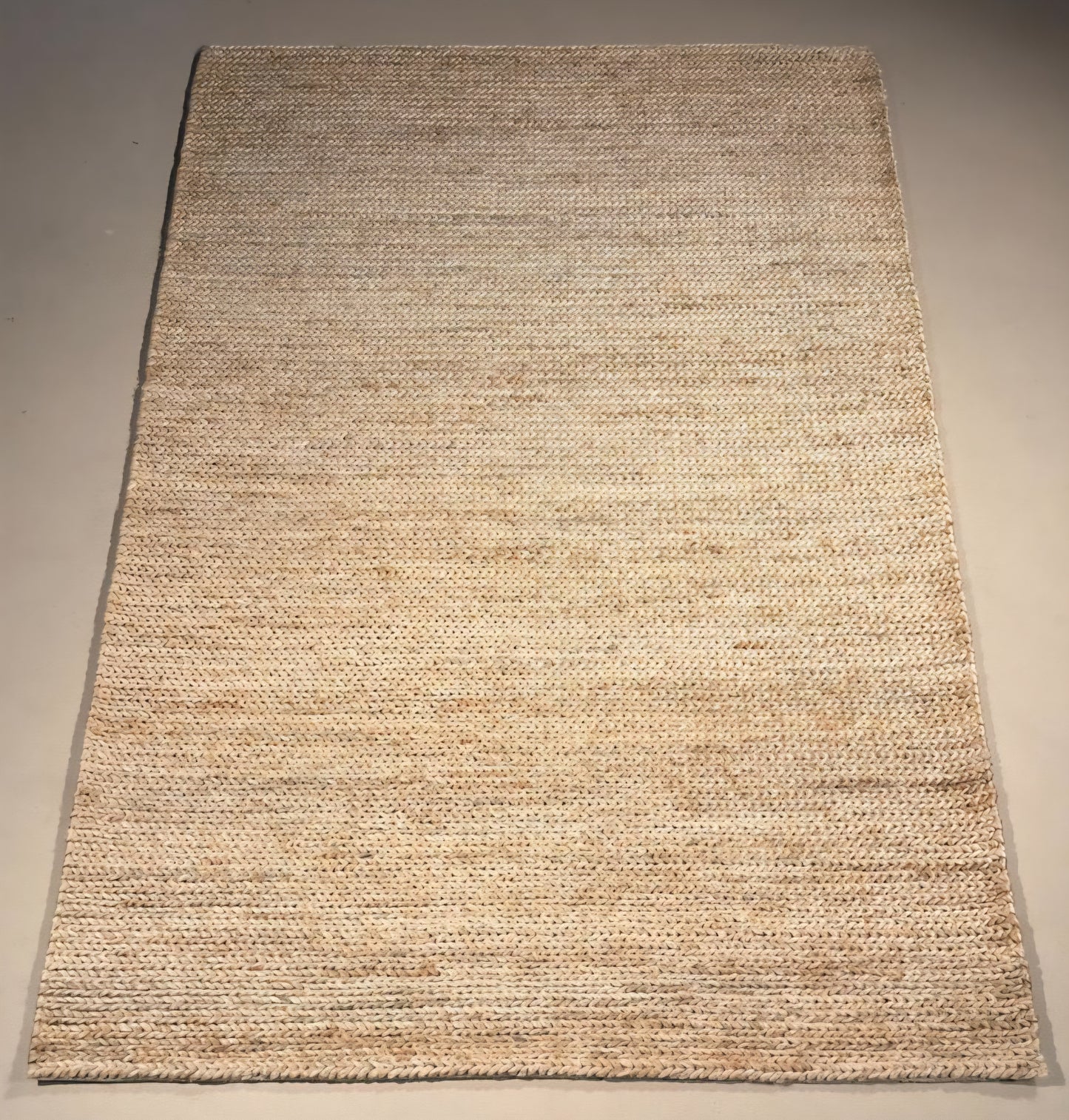 FRANSEN AUS JUTE/HANF, EINFACH, 1,70 X 2,40 Mtr, NATUR